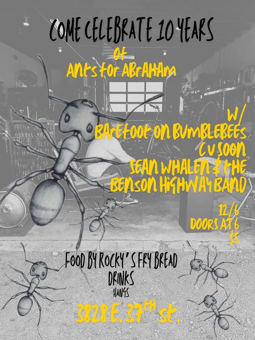 Barefoot On Bumblebees, CU Soon, Sean Whalen and the Benson HIghway Band