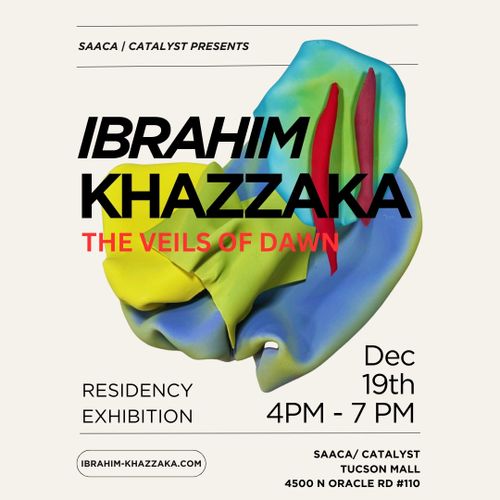 The Veils of Dawn: Ibrahim Khazzaka's solo exhibition reception