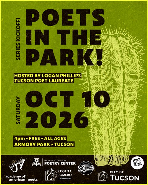 Poets in the Park: Kickoff at Armory Park!